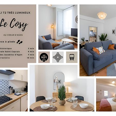 Le Cosy Magnifique T2 Neuf Centre Ville Gare 800 M Agen Buitenkant foto